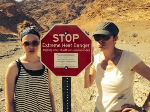 Paula and Megan - Death Valley